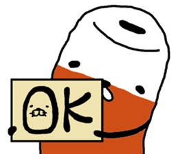 Daily chikuwa mark 2 sticker #9642489