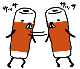 Daily chikuwa mark 2 sticker #9642498