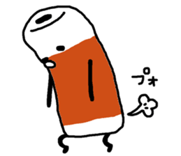 Daily chikuwa mark 2 sticker #9642515