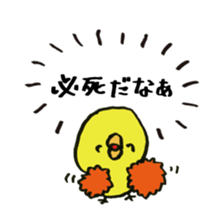 Chick true feelings is cylinder omission sticker #9642666