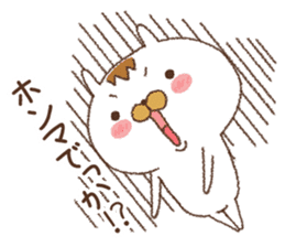 Because the rabbit[Kansai dialect] sticker #9642944