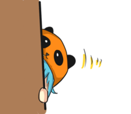 Kawaii Panda Girl sticker #9643233