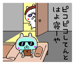 A little bad rabbit Osaka3 sticker #9643939