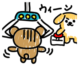 Pochi with powerful authority sticker #9643983