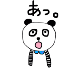 The panda by  hand and foot are a border sticker #9644170