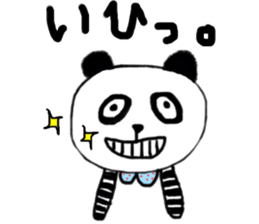 The panda by  hand and foot are a border sticker #9644183