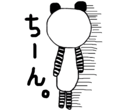 The panda by  hand and foot are a border sticker #9644188