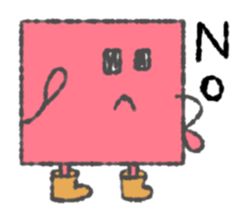 shikakuno aisatu sticker #9644744