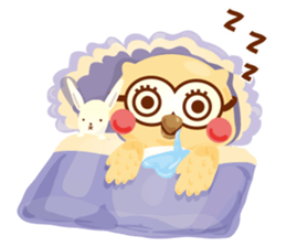 Cute Owl Life sticker #9645339