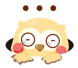 Cute Owl Life sticker #9645340