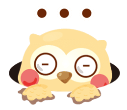 Cute Owl Life sticker #9645340