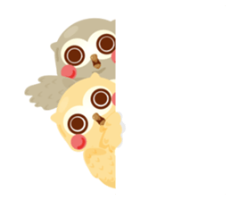 Cute Owl Life sticker #9645347