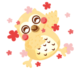 Cute Owl Life sticker #9645361
