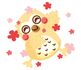 Cute Owl Life sticker #9645361