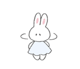 The fluffy bunny sticker 2 sticker #9645491