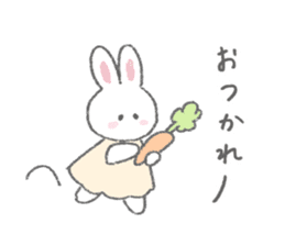 The fluffy bunny sticker 2 sticker #9645492