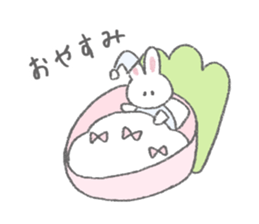 The fluffy bunny sticker 2 sticker #9645494