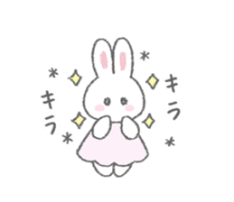 The fluffy bunny sticker 2 sticker #9645499