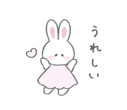 The fluffy bunny sticker 2 sticker #9645502