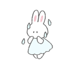 The fluffy bunny sticker 2 sticker #9645504