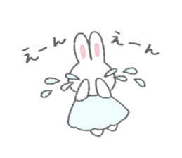 The fluffy bunny sticker 2 sticker #9645506