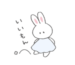 The fluffy bunny sticker 2 sticker #9645509