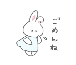 The fluffy bunny sticker 2 sticker #9645514