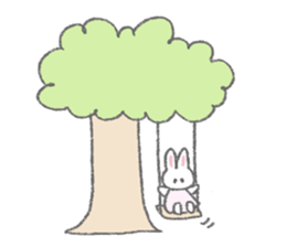The fluffy bunny sticker 2 sticker #9645519