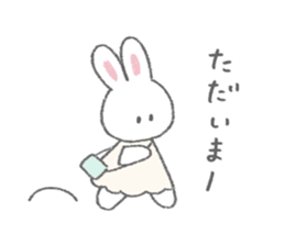 The fluffy bunny sticker 2 sticker #9645520