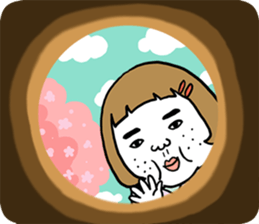 Ugly but charming woman spring version. sticker #9645899