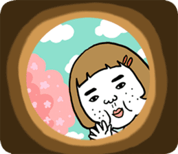 Ugly but charming woman spring version. sticker #9645899