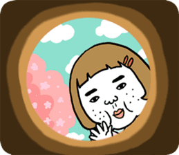 Ugly but charming woman spring version. sticker #9645899