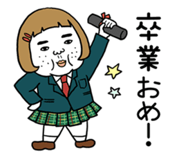 Ugly but charming woman spring version. sticker #9645900