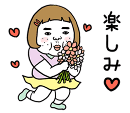 Ugly but charming woman spring version. sticker #9645904