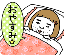 Ugly but charming woman spring version. sticker #9645907