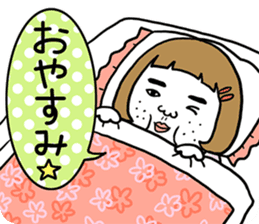 Ugly but charming woman spring version. sticker #9645907