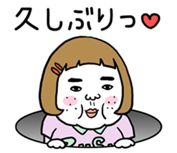 Ugly but charming woman spring version. sticker #9645916