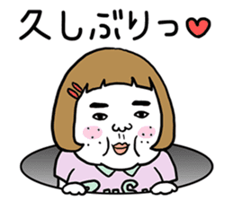 Ugly but charming woman spring version. sticker #9645916