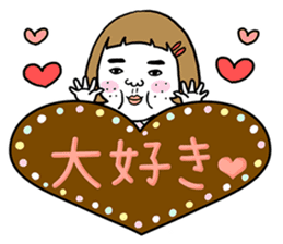 Ugly but charming woman spring version. sticker #9645919