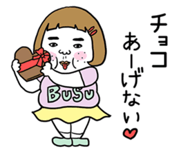 Ugly but charming woman spring version. sticker #9645923