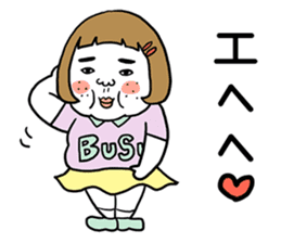Ugly but charming woman spring version. sticker #9645924
