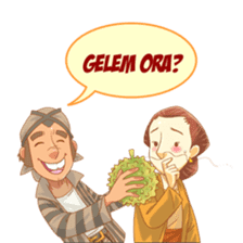 Mas Joko & Mbak Sri sticker #9645977