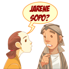 Mas Joko & Mbak Sri sticker #9645980