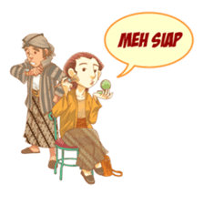 Mas Joko & Mbak Sri sticker #9645986
