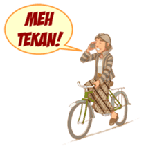 Mas Joko & Mbak Sri sticker #9645987