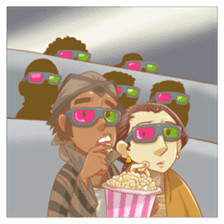 Mas Joko & Mbak Sri sticker #9645992