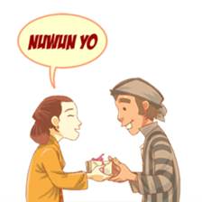 Mas Joko & Mbak Sri sticker #9645993