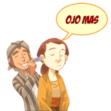 Mas Joko & Mbak Sri sticker #9645996