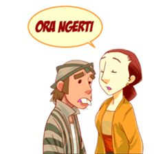 Mas Joko & Mbak Sri sticker #9645999