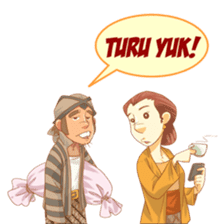 Mas Joko & Mbak Sri sticker #9646003